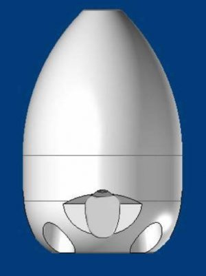 Victory-Nozzle Granaat spuitkop 1 inch - Afbeelding 1